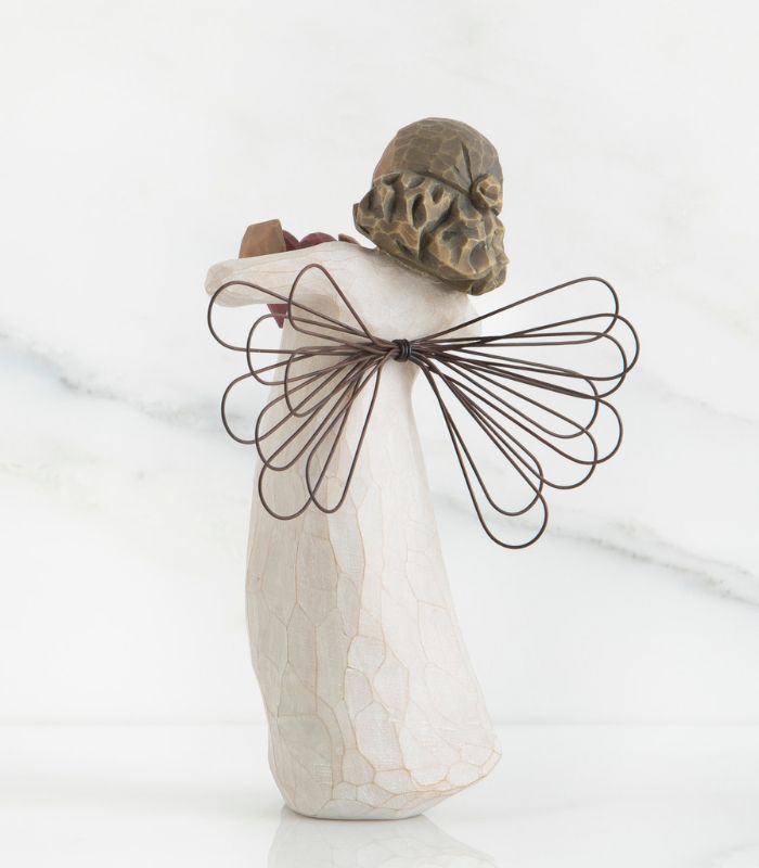 OnlyByGrace Willow Tree Angel with love bag