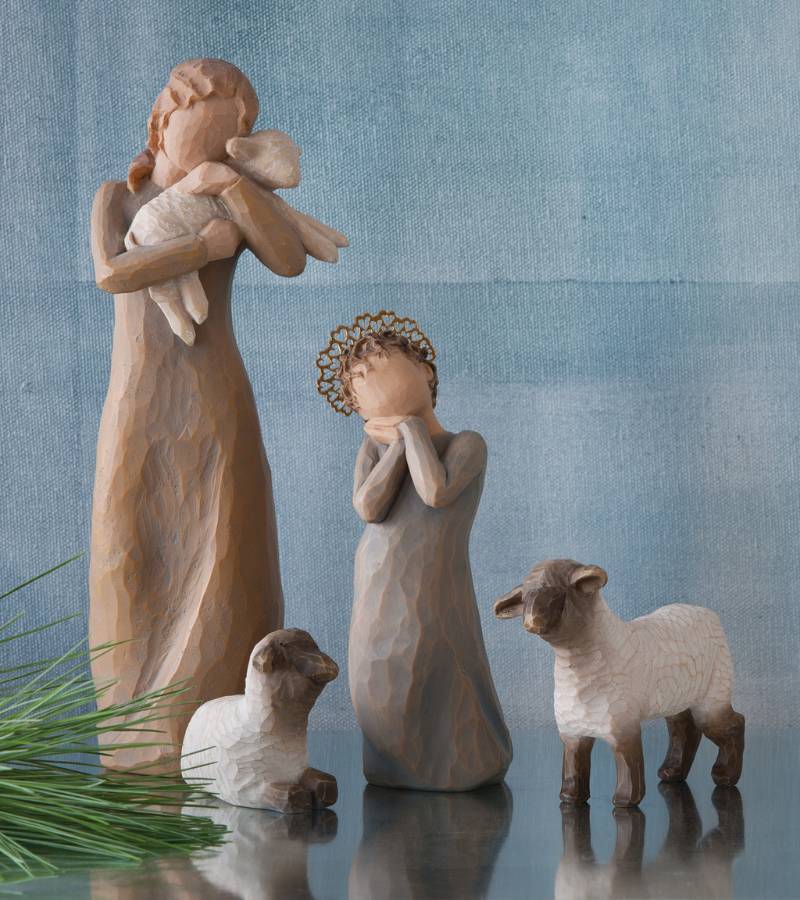 OnlyByGrace Willow Tree Peace on Earth Nativity