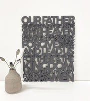 OnlyByGrace Wooden Words The Lords Prayer Sort