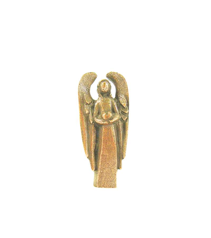 OnlyByGrace bronze engel med hjerte i favn
