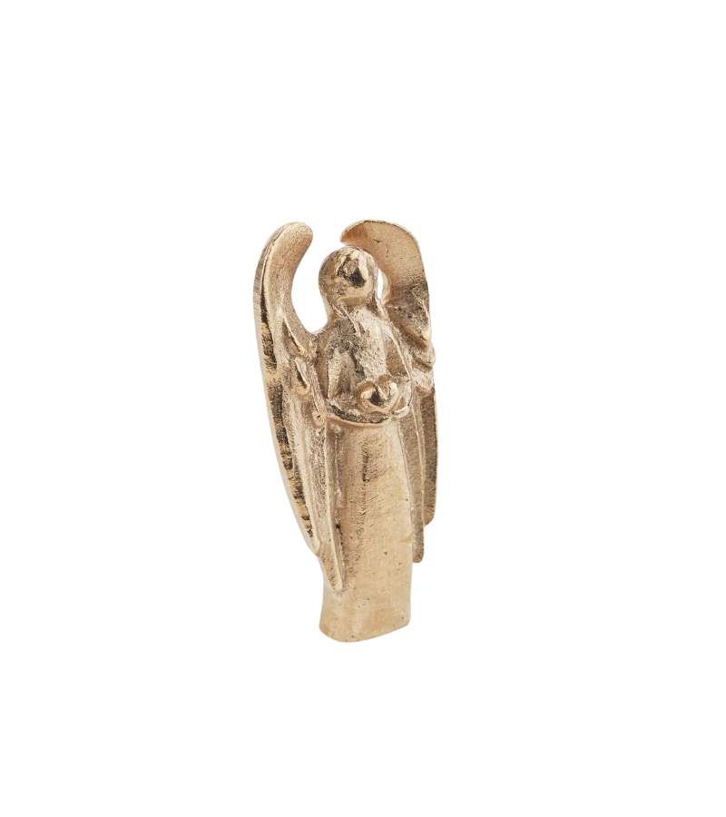OnlyByGrace bronze engel med hjerte i favn