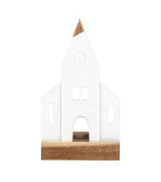 OnlyByGrace kirke lyssilhuet