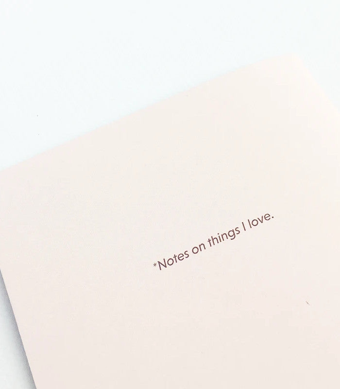 LovelyNotes, Notesbog A6