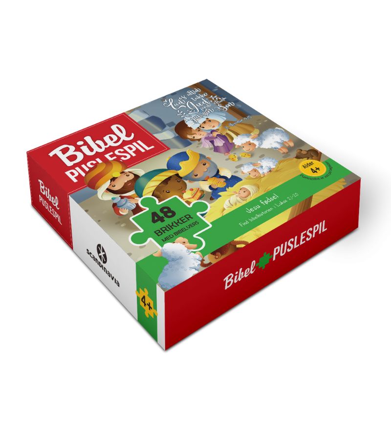 OnlyByGrace puslespil jesu fødsel