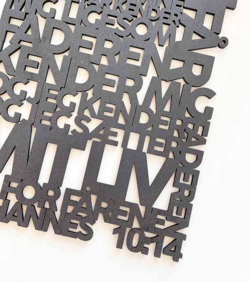 OnlyByGrace Bibelord Den Gode Hyrde Sort