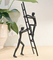 Skulptur: Teamwork, H 24 cm