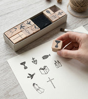 Stempel Sæt med Kristne motiver, 10 dele