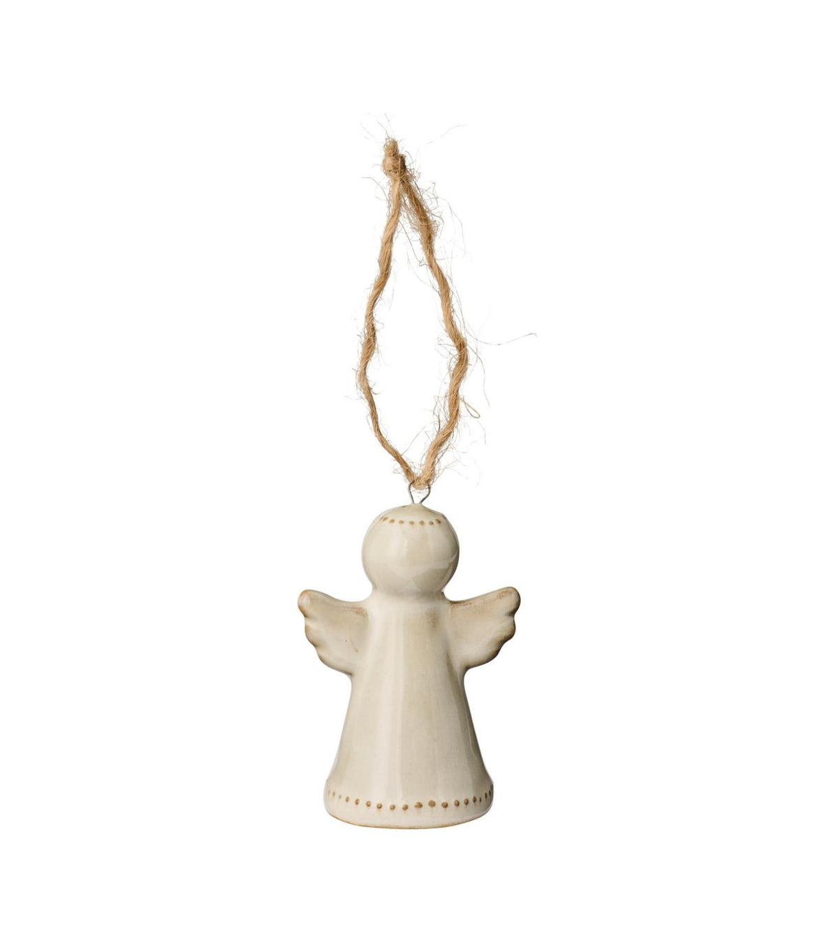 Ophæng, Engel i keramik, 6,6 cm