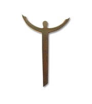 Opstandelses Kors I Bronze Stor OnlyByGrace