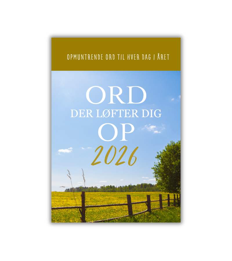 Ord der løfter dig op 2026 præsten og psykologen OnlyByGrace