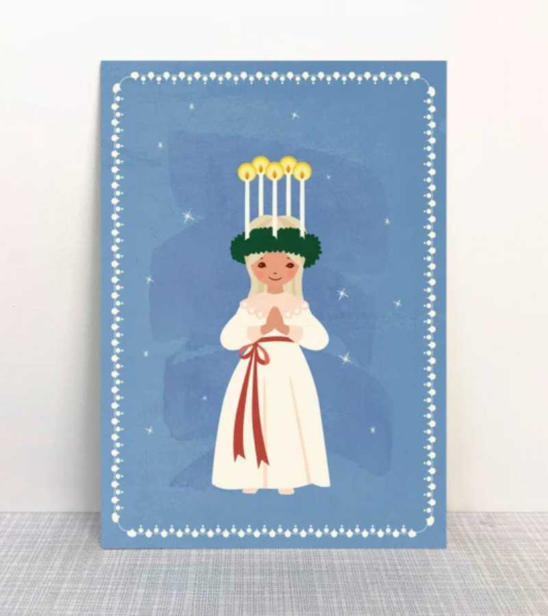 Postkort, Lucia, A6