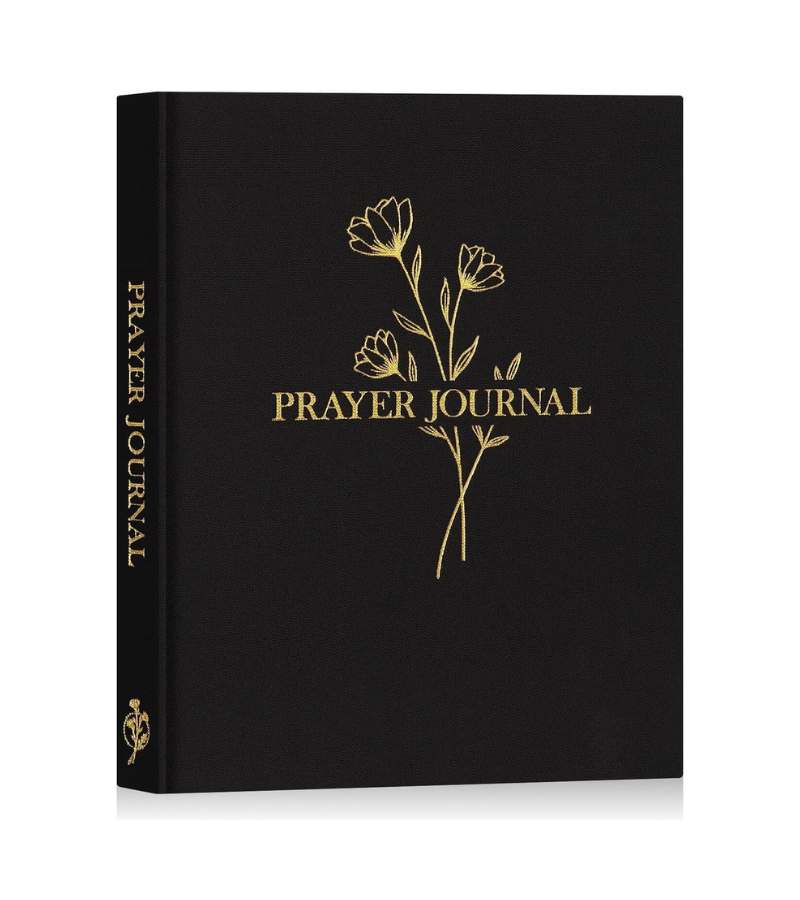 Prayer Journal black OnlyByGrace