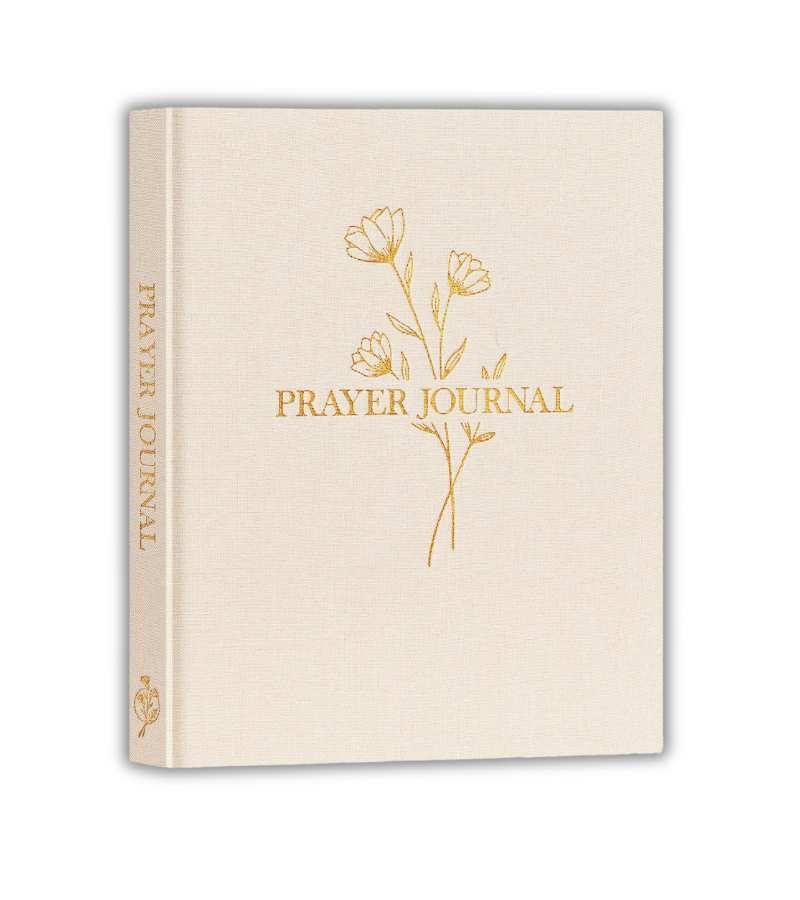 Prayer journal creme OnlyByGrace