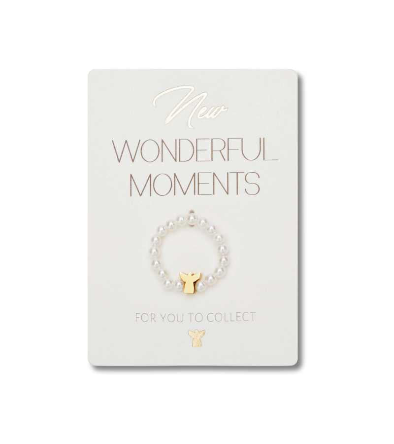 FingerRing New Wonderful Moments Guld Engel OnlyByGrace