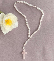 Rosenkrans Rosenkvarts Perler OnlyByGrace