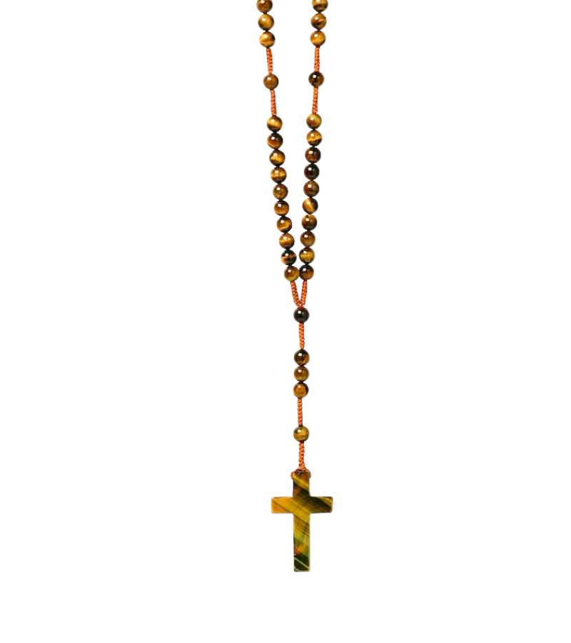 Rosenkrans tigerøje sten OnlyByGrace