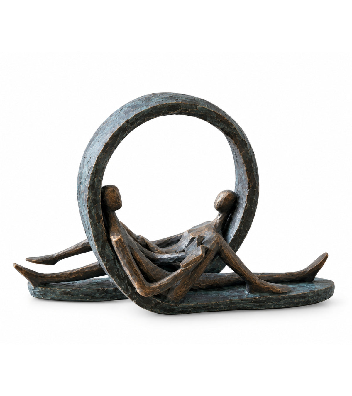 Skulptur: Lykken er... 22 x 30 cm