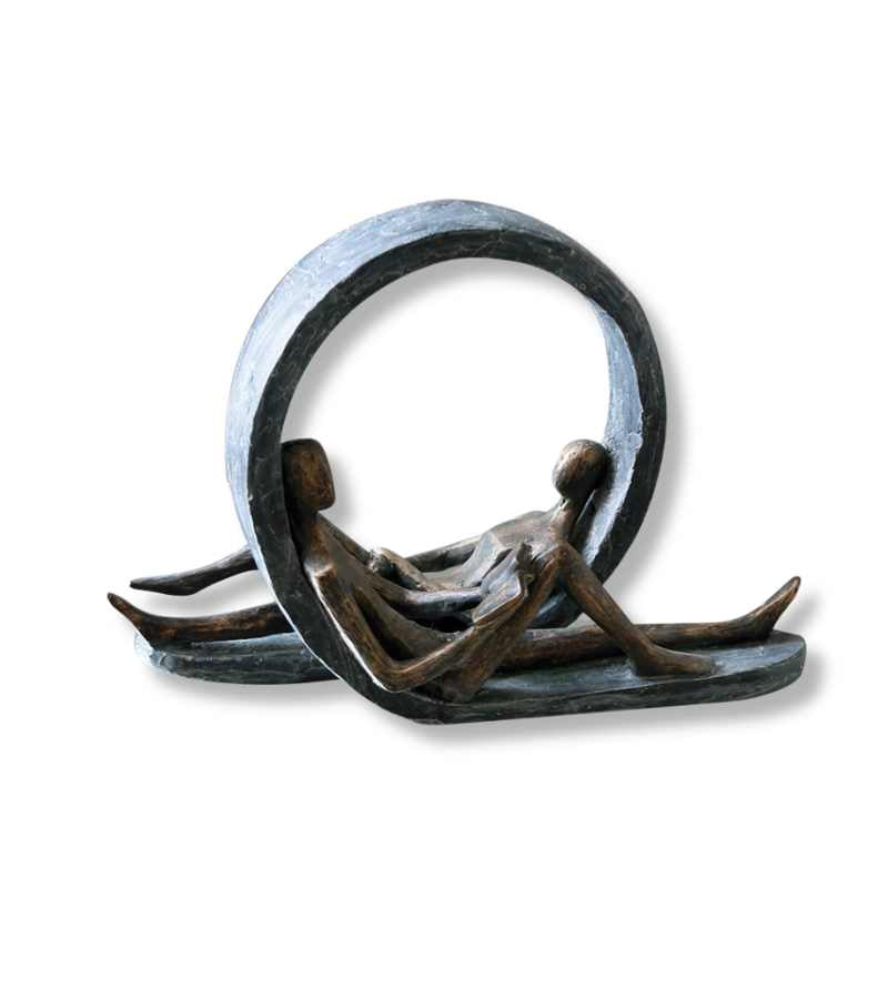 Skulptur Lykken er OnlyByGrace