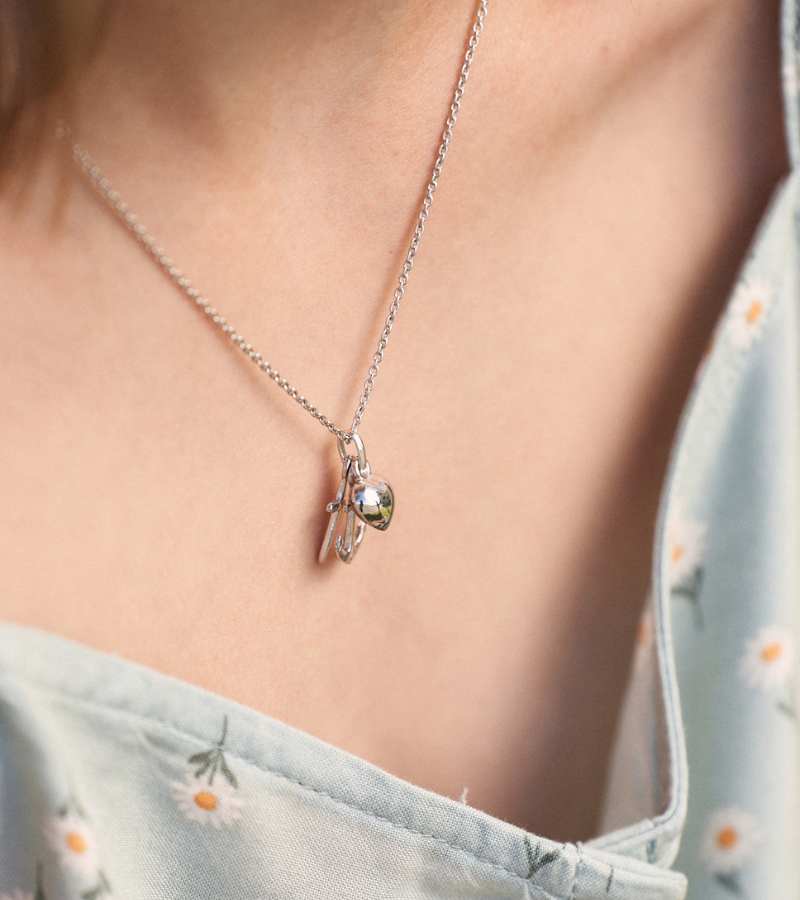 Sølv vedhæng tro håb kærlighed charms OnlyByGrace