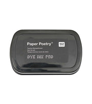 Stempelpude, DYE INK PAD, Sort