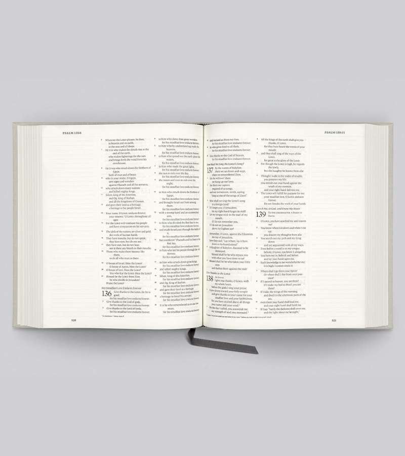 The Holy Bible ESV Flowers Journaling opslaaet OnlyByGrace