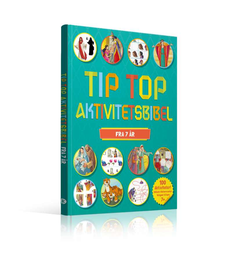 Tip Top Aktivitetsbibel Fra Syv Aar OnlyByGrace