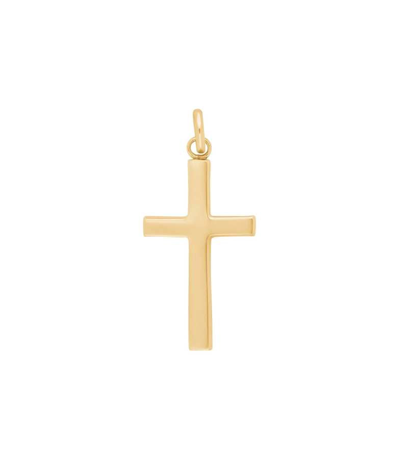Vedhæng-Guld-Kors-30mm-OnlyByGrace