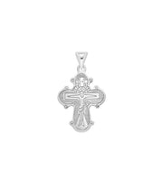 Vedhæng sølv dagmarkors blank rohdineret 19mm OnlyByGrace
