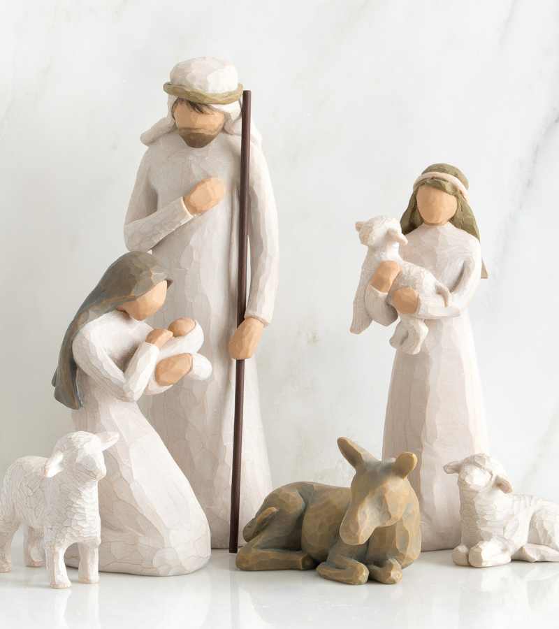 Willow Tree Nativity Saet Med 6 Dele OnlyByGrace