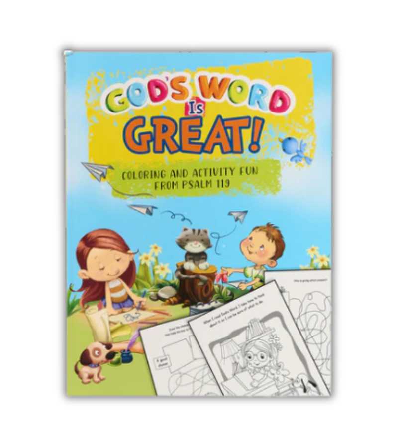 aktivitetsbog gods word engelsk OnlyByGrace