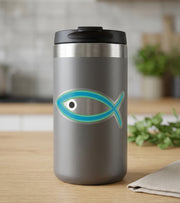 Klistermærke, Blå ichthys Sticker