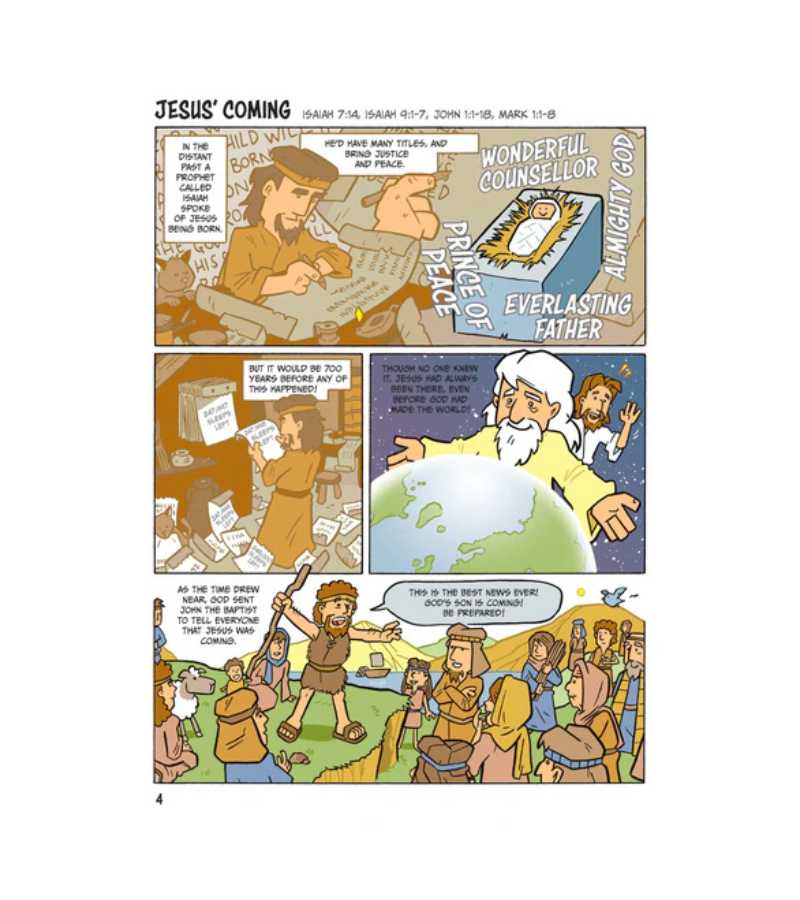 colour your own bible comics OnlyByGrace