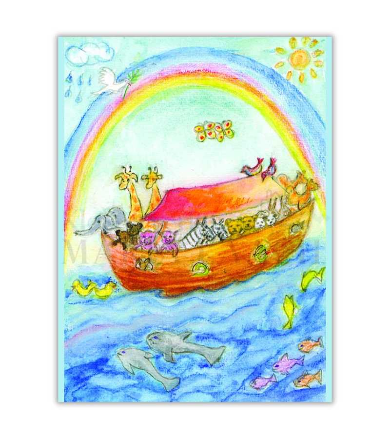 dobbeltkort noahs ark OnlyByGrace