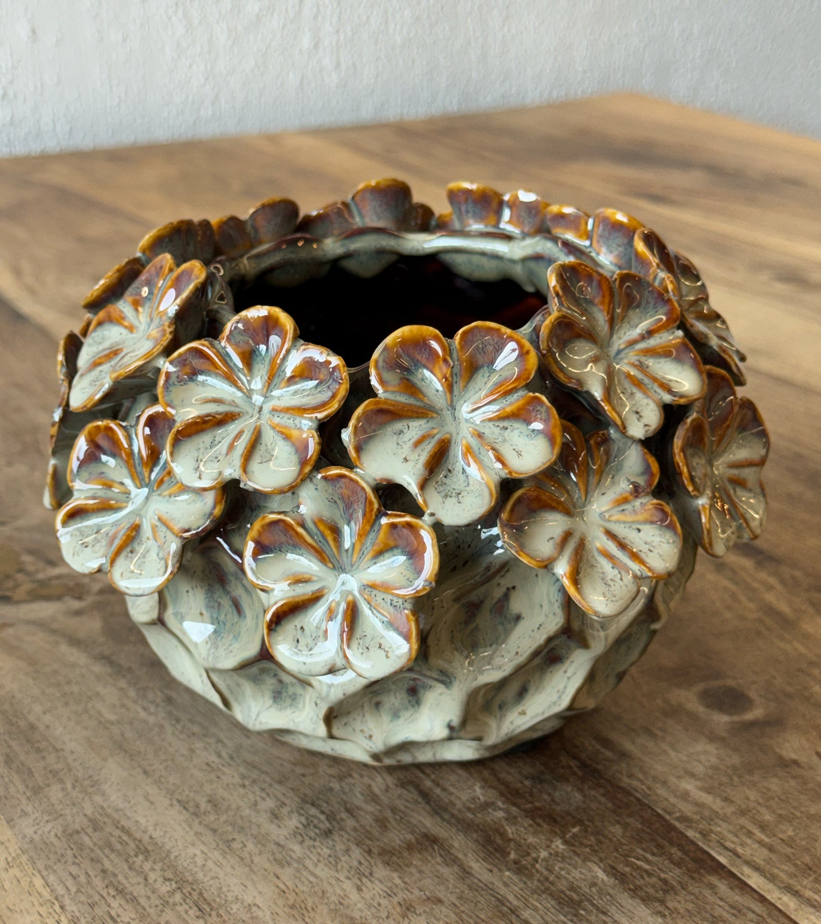 Skjuler, Grøn blomster Fiona, Dia 17cm