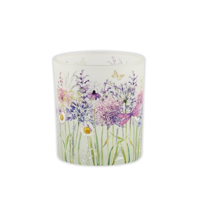 glasstage lilla blomster OnlyByGrace