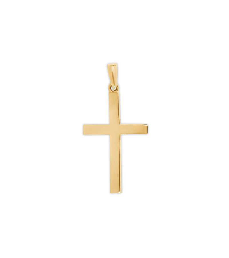 guldkors 8kt guld 24mm OnlyByGrace