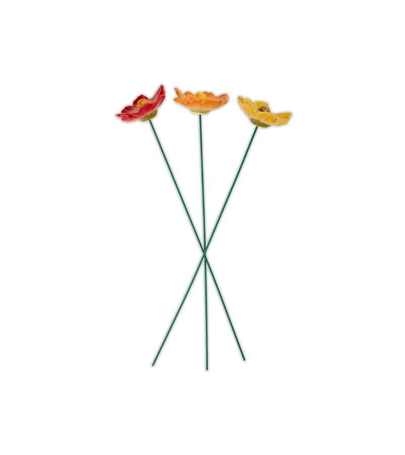 gyldne blomster keramik OnlyByGrace