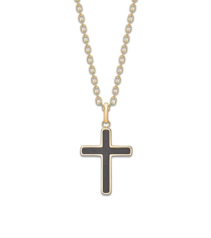 ip gold kors sort carbon kæde OnlyByGrace