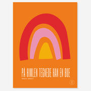 OnlyByGrace Josephine Blay Plakat på himlen tegnede han en bue