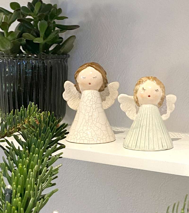 keramik engel mint grøn OnlyByGrace
