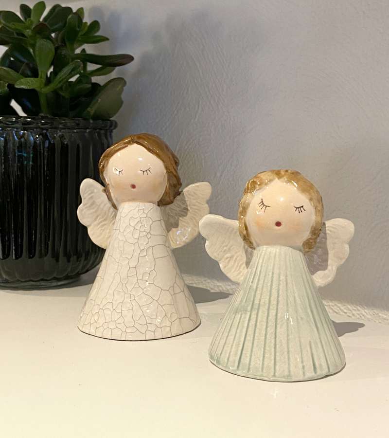 keramik engel mint grøn OnlyByGrace