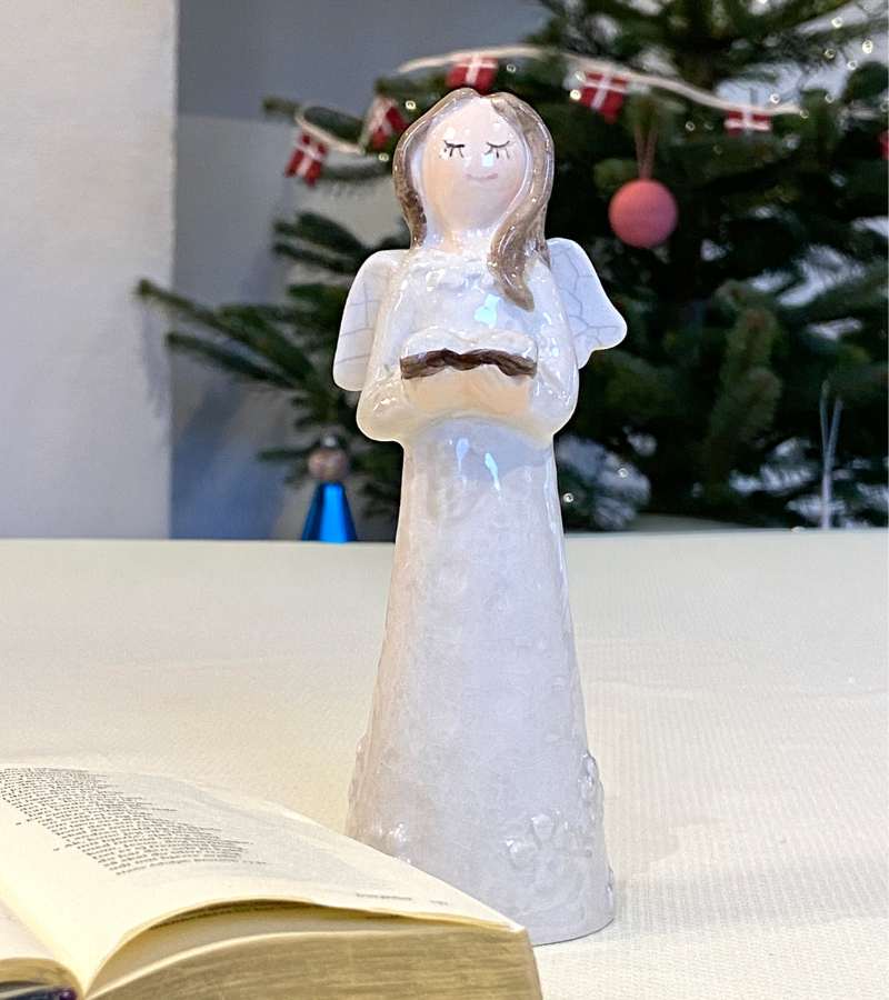 keramik engel salmebog OnlyByGrace