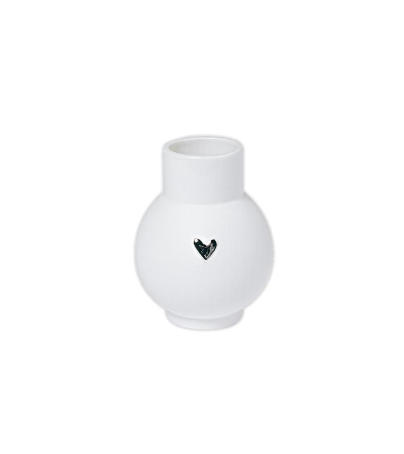 mini kuglevase sølv hjerte OnlyByGrace
