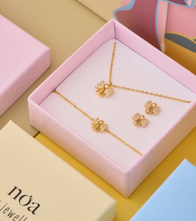 oerestikker engle guld OnlyByGrace