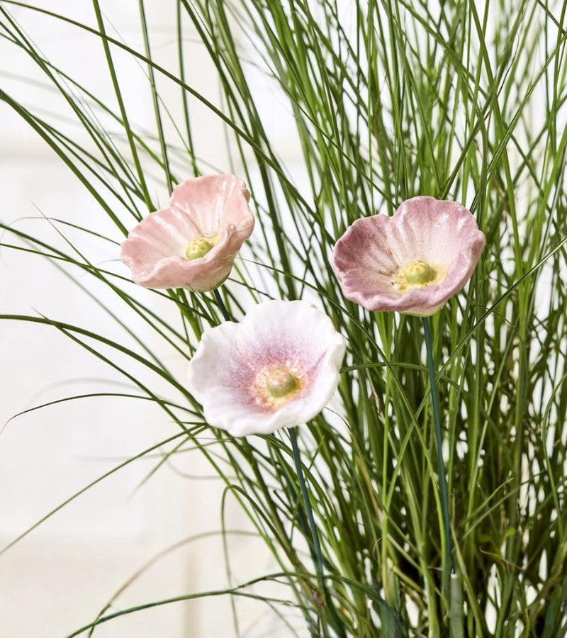 rosa blomster keramik OnlyByGrace