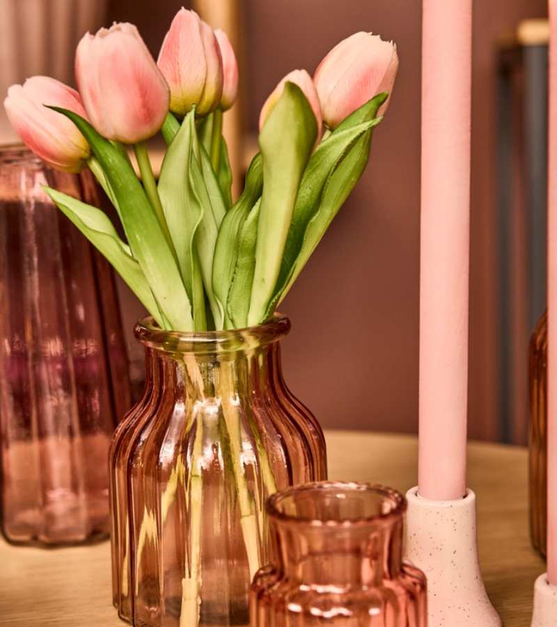 pink tulipaner kunstige OnlyByGrace