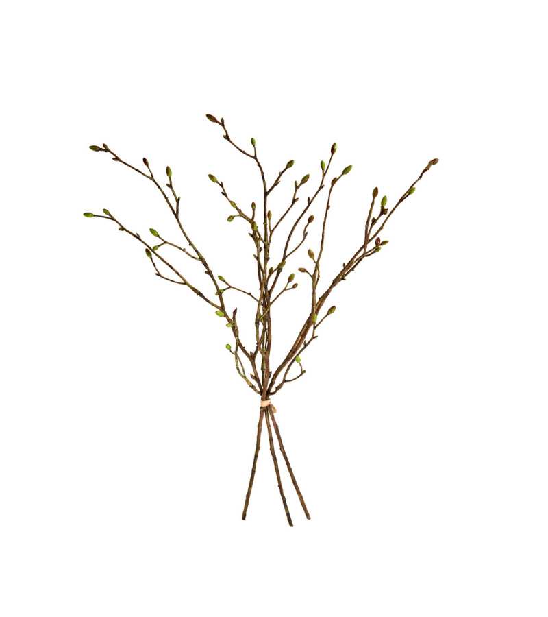3 stk silkeblomst grene forårsskud OnlyByGrace