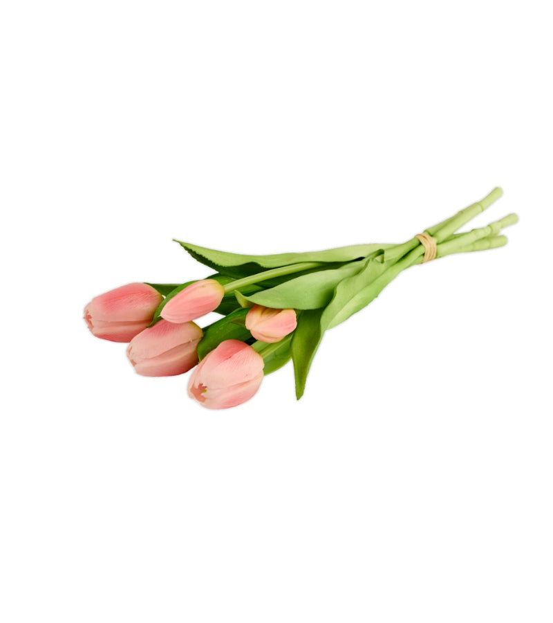 silkeblomst pink tulipaner OnlyByGrace