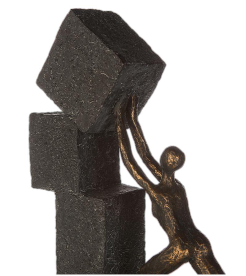 skulptur Kæmp for et mål OnlyByGrace tæt