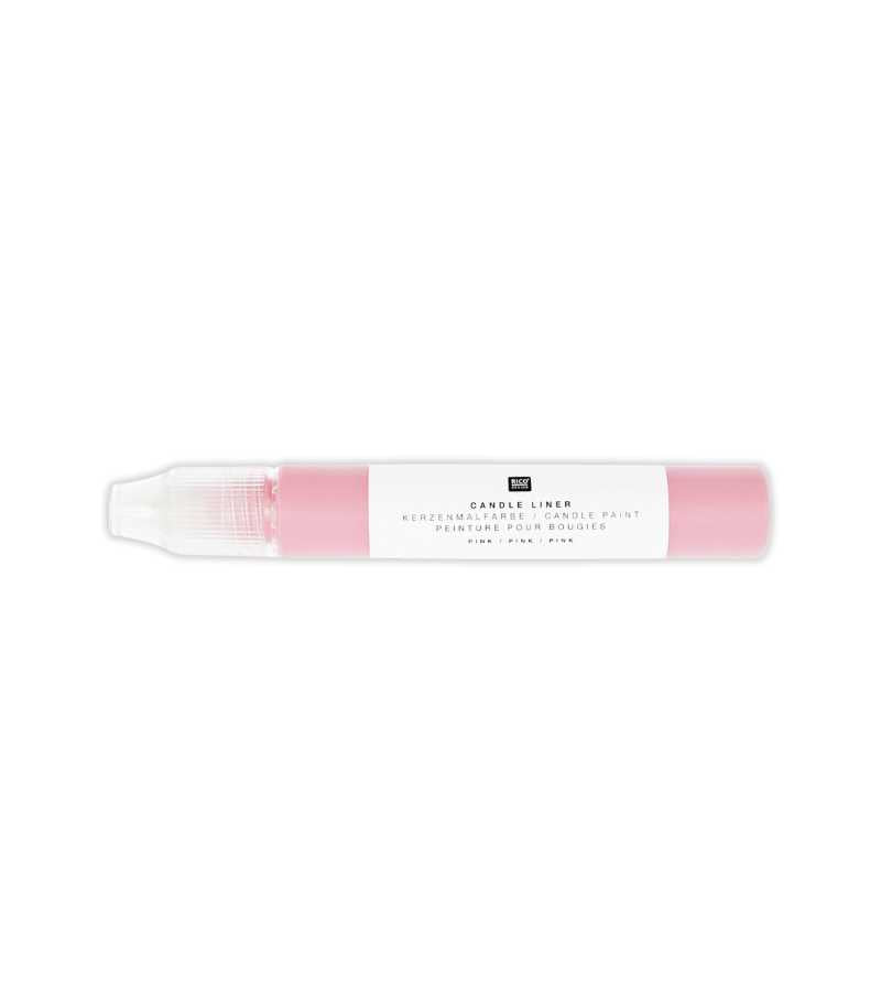 stearinlys maling pink OnlyByGrace